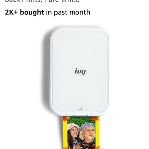 Canon Ivy Mini Photo Printer - White